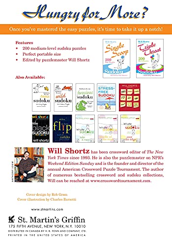 Will Shortz Presents Double Dip Sudoku: 200 Medium Puzzles