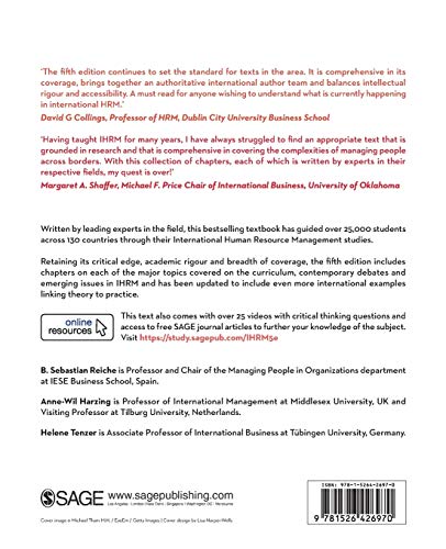International Human Resource Management