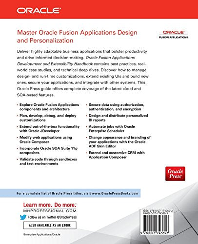 Oracle Fusion Applications Development and Extensibility Handbook (Oracle Press)