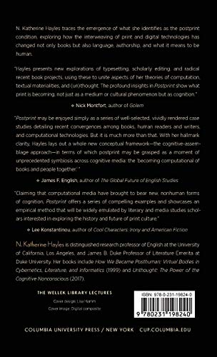 Postprint: Books and Becoming Computational (The Wellek Library Lectures)