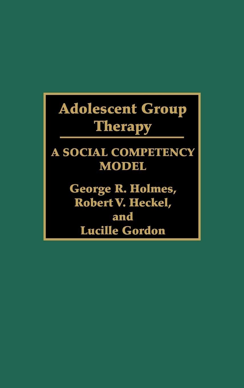 Adolescent Group Therapy
