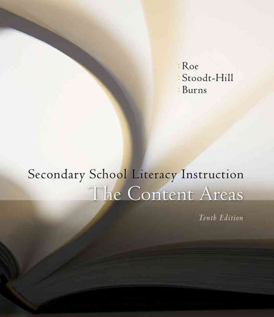 Secondary School Literacy Instruction (Available Titles CourseMate)