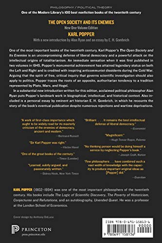 The Open Society and Its Enemies: New One-Volume Edition by
