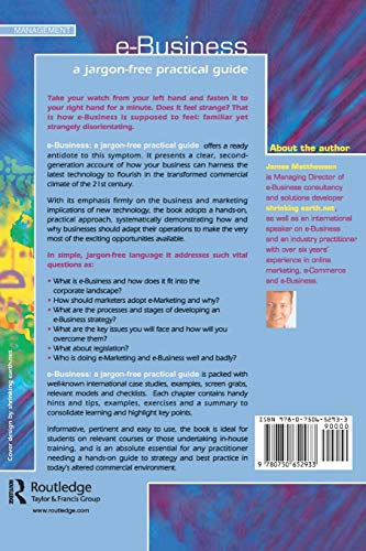 e-Business - A Jargon-Free Practical Guide — back cover