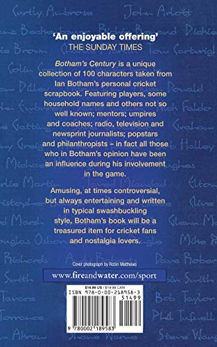 Bothams Century: My 100 great cricketing characters