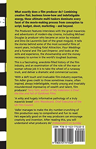 The Producers: Money, Movies and Who Calls the Shots (Screen and Cinema)