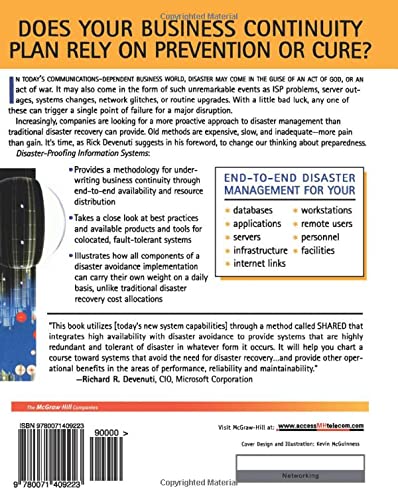 Disaster Proofing Information Systems : A Complete Methodology for Eliminating Single Points of Failure