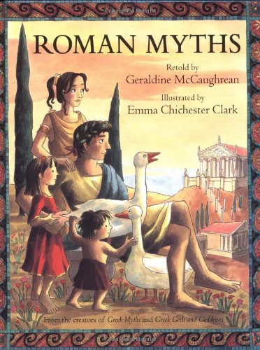 Roman Myths by McCaughrean, Geraldine