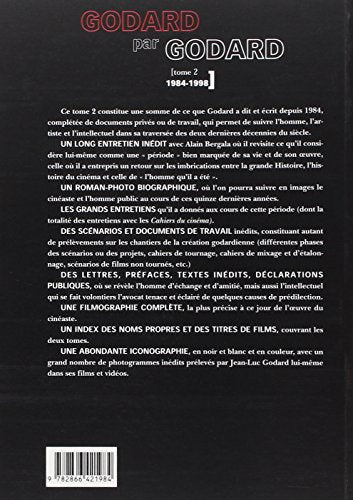Jean-Luc Godard par Jean-Luc Godard T. 2