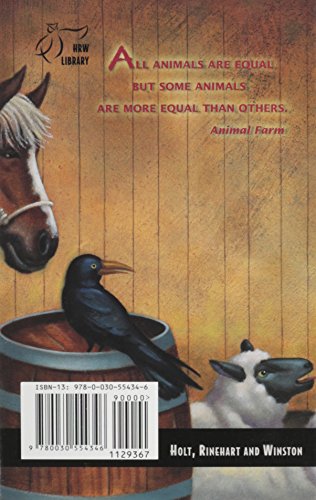 Animal Farm — back cover