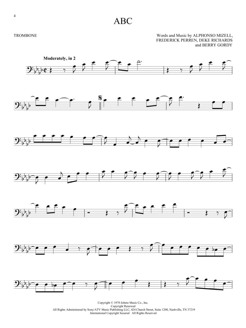 101 Popular Songs: for Trombone