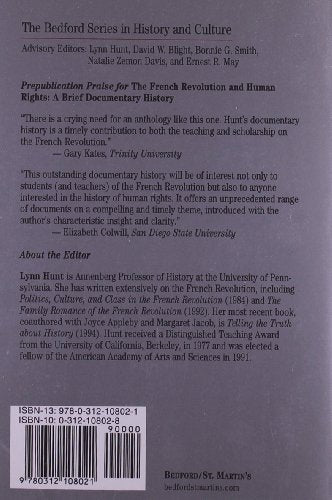 The French Revolution and Human Rights: A Brief Documentary History (Bedford Series in History and Culture)