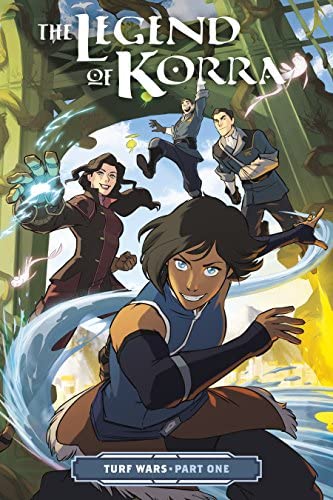 The Legend of Korra Series 7-book Set Collection (Turf Wars Part 1-3, Ruins of the Empire Part 1-3, Patterns in Time)