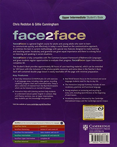 face2face Upper Intermediate Student's Book with CD-ROM/Audio CD