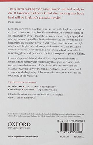 Sons and Lovers (Oxford World's Classics)