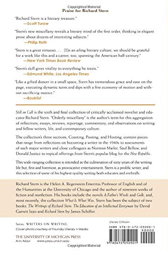 Still on Call (Writers On Writing)