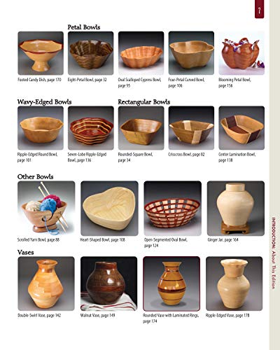 Scroll Saw Wooden Bowls, Revised & Expanded Edition: 30 Useful & Surprisingly Easy-to-Make Projects (Fox Chapel Publishing) Create Round, Wavy, & Rectangular Vessels with Scrolling, No Lathe Necessary