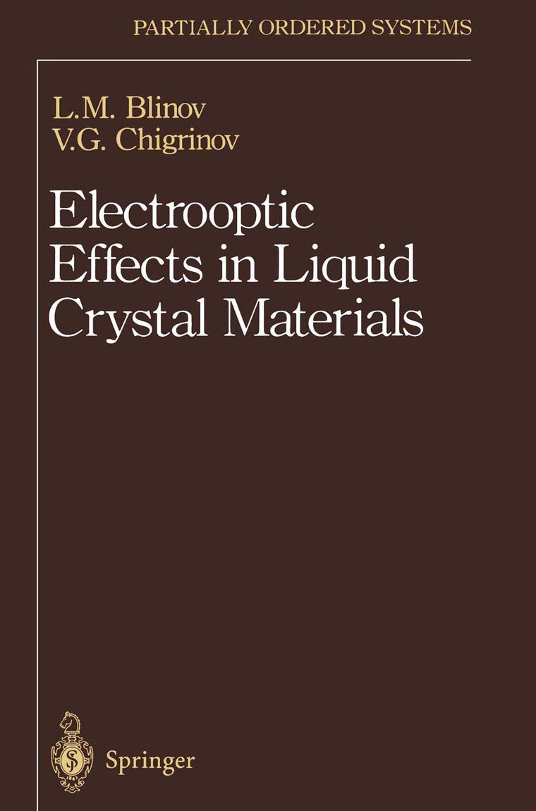 Electrooptic Effects in Liquid Crystal Materials (Partially Ordered Systems)