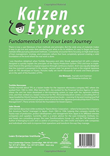 Kaizen Express: Fundamentals for Your Lean Journey (English and Japanese Edition)