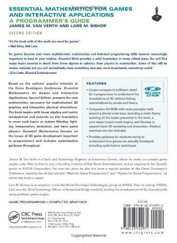 Essential Mathematics for Games and Interactive Applications: A Programmer's Guide, Second Edition