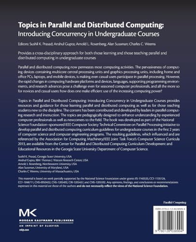 Topics in Parallel and Distributed Computing: Introducing Concurrency in Undergraduate Courses