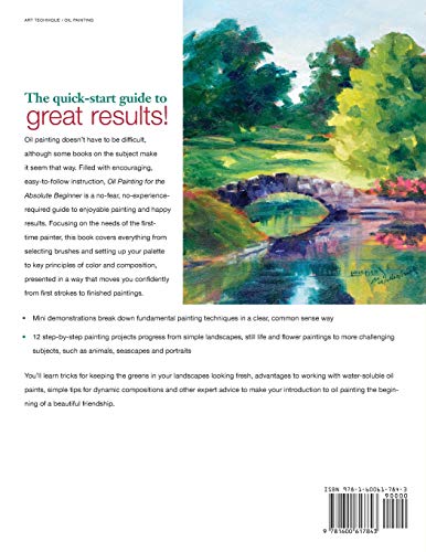 Oil Painting For The Absolute Beginner: A Clear & Easy Guide