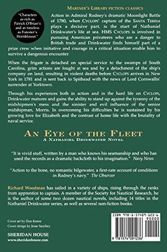 An Eye of the Fleet (Nathaniel Drinkwater) — back cover