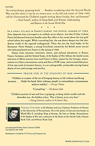 In the Shadows of War: An American Pilot's Odyssey Through Occupied France and the Camps of Nazi Germany