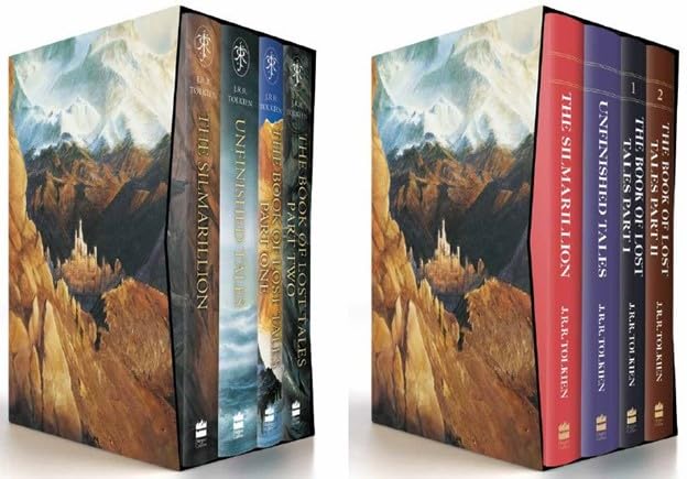 The History of Middle-earth Box Set #1: The Silmarillion / Unfinished Tales / Book of Lost Tales, Part One / Book of Lost Tales, Part Two