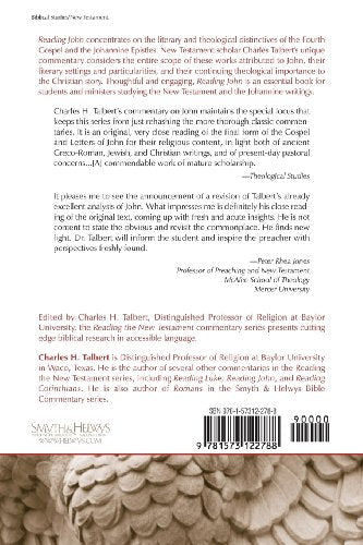 Reading John: A Literary and Theological Commentary on the Fourth Gospel and Johannine Epistles (Reading the New Testament)
