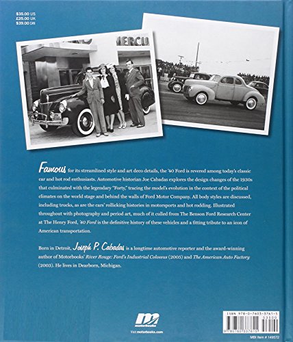 '40 Ford: Evolution * Design * Racing * Hot Rodding
