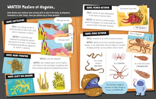 Usborne LOTS OF THINGS TO KNOW ABOUT SEAS AND OCEANS.