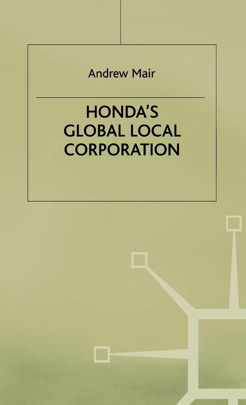 Honda's Global Local Corporation