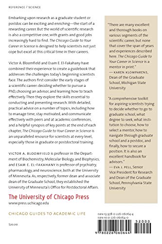 The Chicago Guide to Your Career in Science: A Toolkit for Students and Postdocs (Chicago Guides to Academic Life)