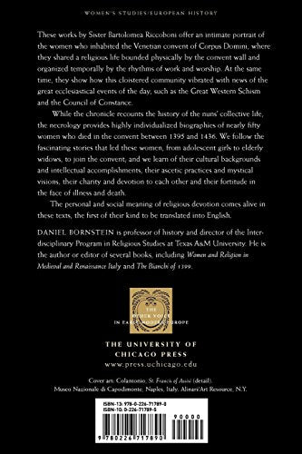 Life and Death in a Venetian Convent: The Chronicle and Necrology of Corpus Domini, 1395-1436 (The Other Voice in Early Modern Europe)