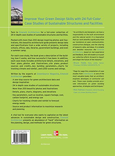 Emerald Architecture: Case Studies in Green Building (GreenSource): Case Studies in Green Building (GreenSource Books)