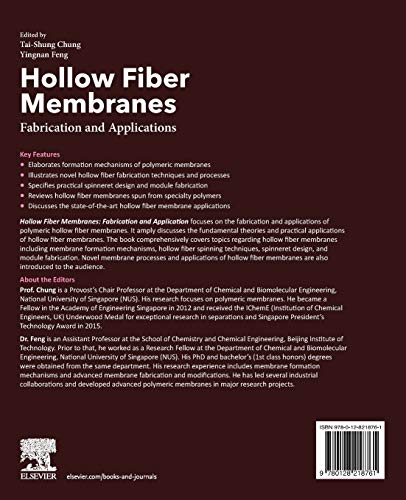 Hollow Fiber Membranes: Fabrication and Applications