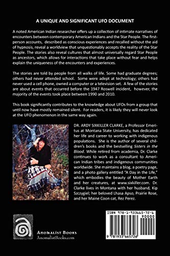 Encounters with Star People: Untold Stories of American Indians — back cover