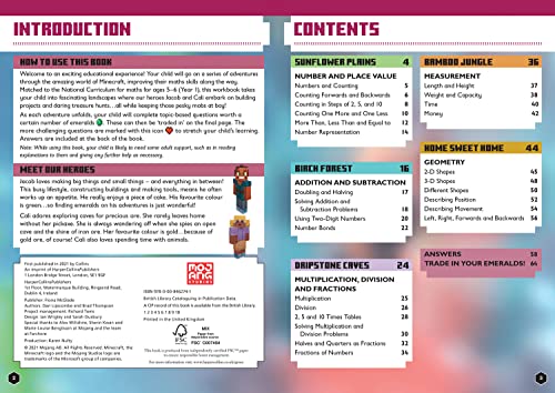 Minecraft Maths Ages 5-6: Official Workbook (Minecraft Education)