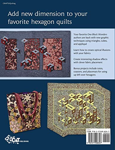One-Block Wonders Cubed!: Dramatic Designs, New Techniques, 10 Quilt Projects