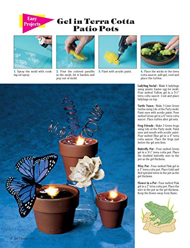 Gel Candles 101: Create Spectacular Clear Gel Wax Candles (Design Originals) Basic Instructions for Faux Drink Candles, Whipped Wax, Dessert Candles, Stained Glass Effects, Layering Colors, and More
