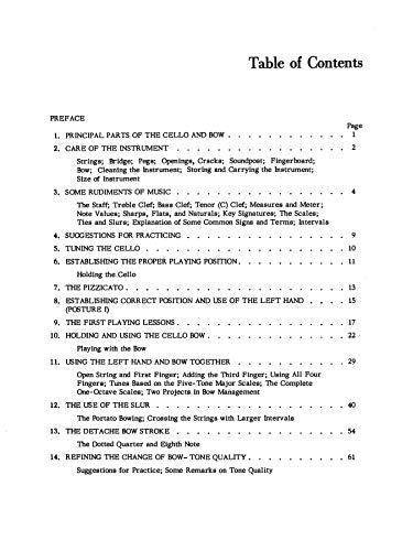 The Art of Cello Playing: A Complete Textbook Method for Private or Class Instruction