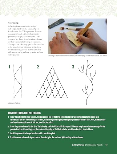 Beginner's Guide to Nordic-Style Carving: 22 Functional Projects Including Spoons, Bowls & Cups (Fox Chapel Publishing) Carve a Comb, Kuksa Cup, Wall Shelf, and More, Plus How to Work with Green Wood