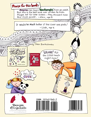 Zentangle (R) For Kidz: A Comic Guide with Alex and Lilah (Design Originals)