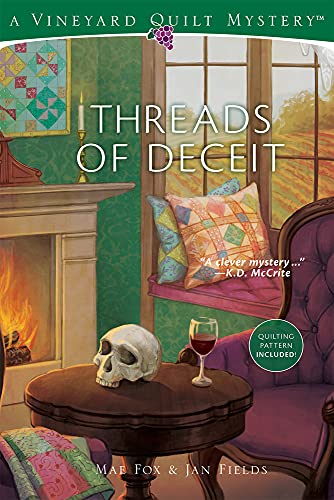 Threads of Deceit (Vineyard Quilt Mysteries)