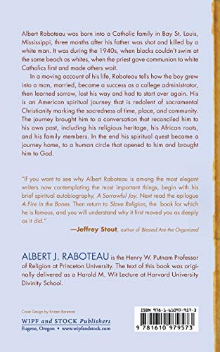 A Sorrowful Joy: A Spiritual Journey of an African-American Man in Late Twentieth-Century America