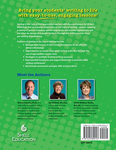 Getting to the Core of Writing: Essential Lessons for Every First Grade Student