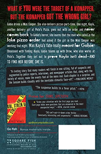 The Night She Disappeared — back cover