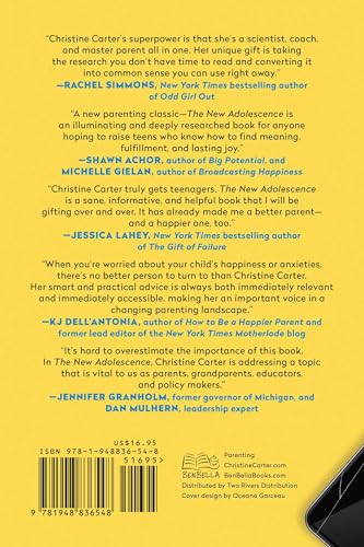 The New Adolescence: Raising Happy and Successful Teens in an Age of Anxiety and Distraction