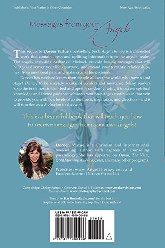 Messages from Your Angels: What Your Angels Want You to Know — back cover